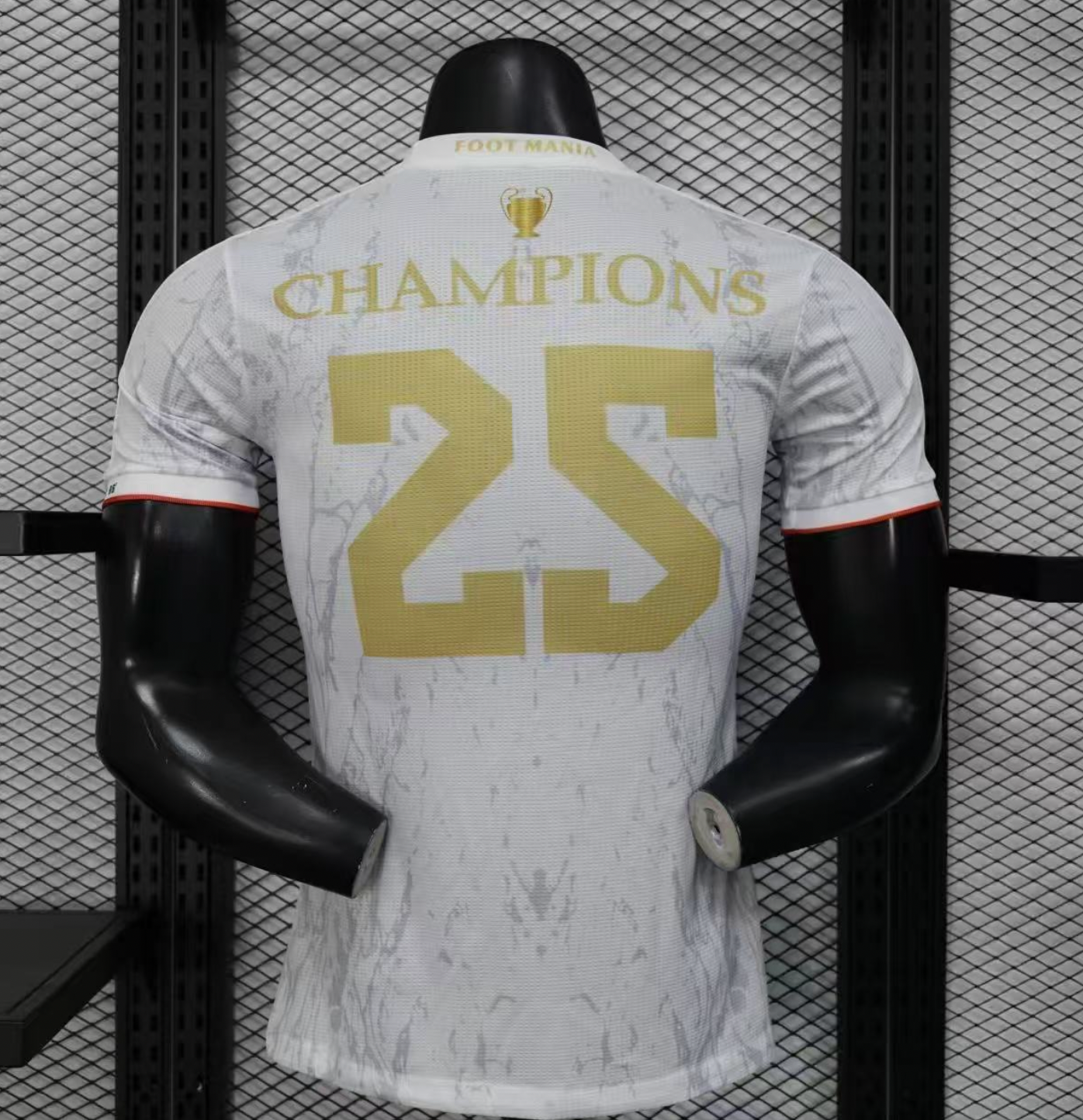Maillot PSG Blanc Champions d'Europe 2025