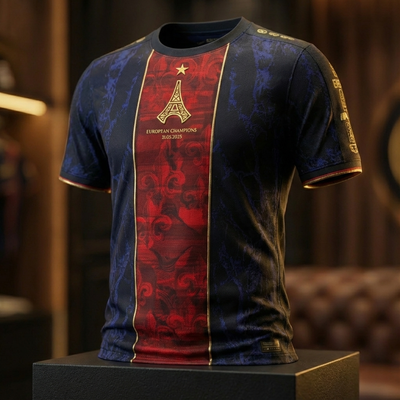 Maillot Éclat PSG Champions d'Europe 2025