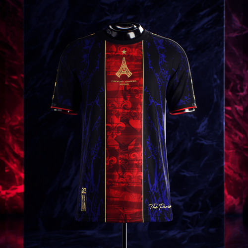 Maillot Éclat PSG Champions d'Europe 2025