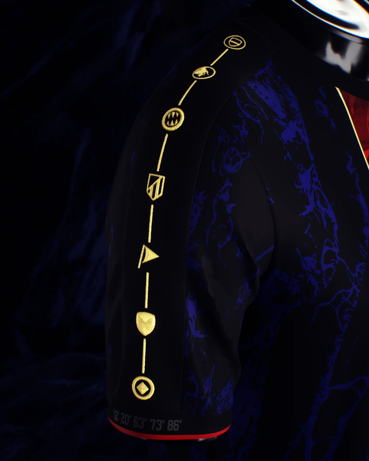 Maillot Éclat PSG Champions d'Europe 2025
