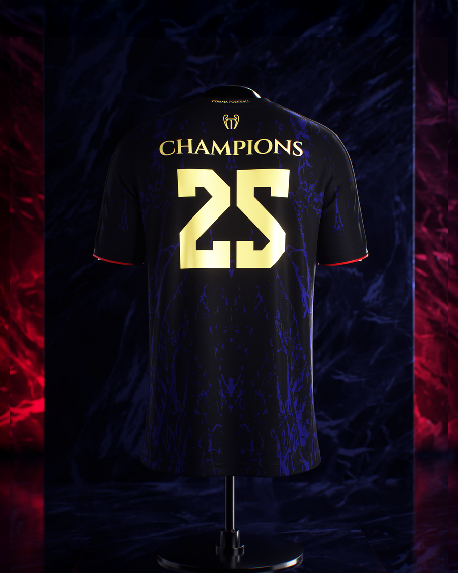 Maillot Éclat PSG Champions d'Europe 2025