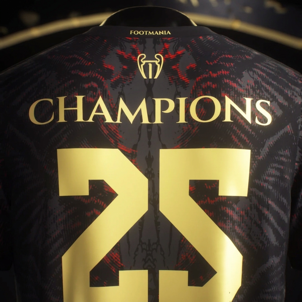 Maillot PSG Champions d'Europe 2025