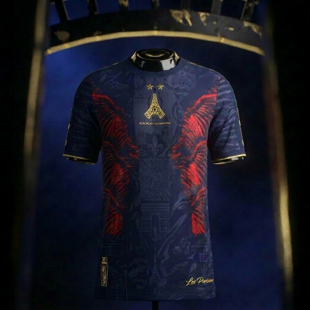 Maillot Enfant PSG Champions d'Europe 2026