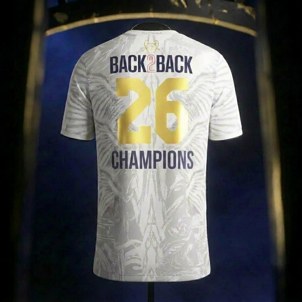 Maillot Away PSG Champions d'Europe 2026