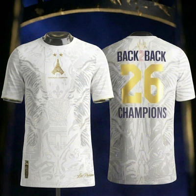Maillot Away PSG Champions d'Europe 2026