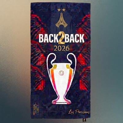 Serviette PSG Back2Back Blue Edition