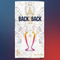 Serviette PSG Back2Back White Edition