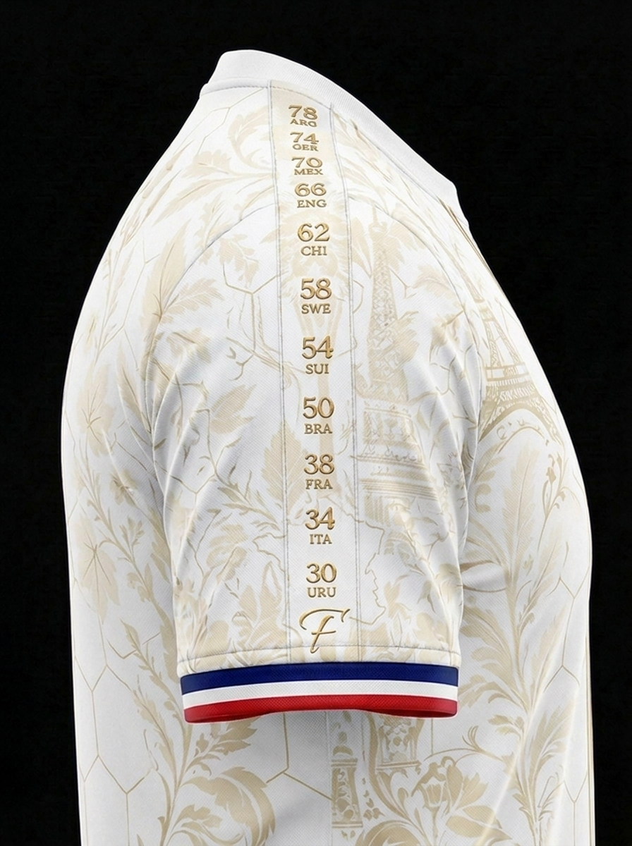 Maillot Enfant France Away Collector CDM