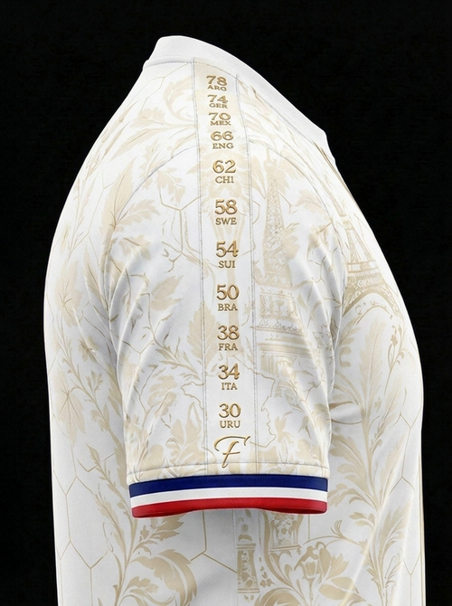 Maillot France Away Collector Coupe Du Monde