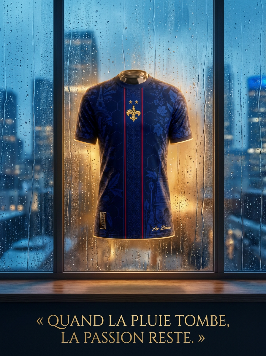 Inspiré par Paris. Ornée de deux bandes rouge et bleue, cette tunique blanche s’inspire de la silhouette emblématique de la tour Eiffel. Ce maillot rend hommage à une tunique iconique du Club portée par les Parisiens lors des saisons 1990-1991 et 1991-1992, tout en incarnant l'esprit d’innovation du club de la nouvelle génération. Le maillot bénéficie de l’innovation technologique Dri-FIT ADV, la nouvelle norme haute performance de Nike. Il a été conçu grâce aux recherches approfondies menées au Nike Sport Research Lab à l'aide de technologies de cartographie corporelle avancées. Grâce au travail réalisé pour optimiser mobilité, respirabilité et ventilation, la texture et le dessin du maillot 2024-2025 offre aux joueurs parisiens les conditions nécessaires pour optimiser leur expérience et les aider à briller dans toutes les compétitions.