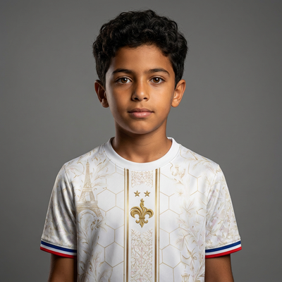 Maillot Enfant France Away Collector CDM